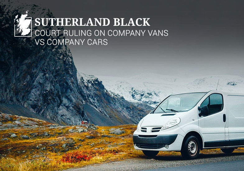 court ruling on company vans vs company cars
